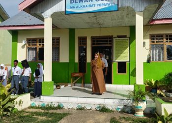 Upacara Peringatan Hari Pahlawan di Pondok Pesantren Alkhairaat Popayato Berlangsung Khidmat