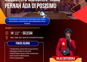 KAMB-Gelar Sosialisasi Akademik di Sekolah-sekolah Kabupaten Buol