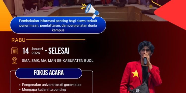 KAMB-Gelar Sosialisasi Akademik di Sekolah-sekolah Kabupaten Buol
