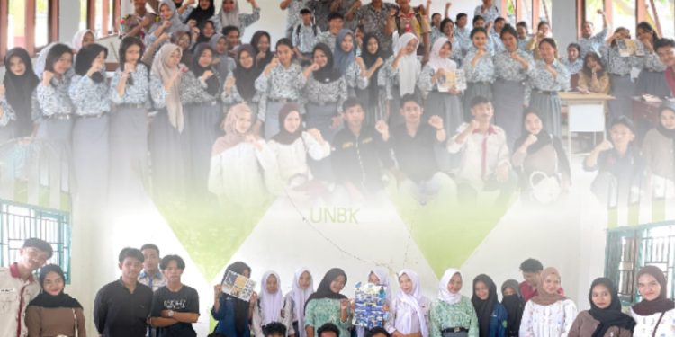 KPMIPM Gorontalo Sosialisasikan Kampus-Kampus di Gorontalo di Sekolah-Sekolah Kabupaten Parigi Moutong