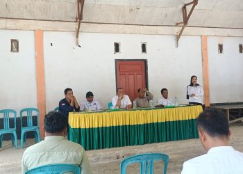 Dinas Pekerjaan Umum dan Penataan Ruang (PUPR) Kabupaten Pohuwato melaksanakan serah terima bangunan Sarana Penjernihan Air SPL ( Saringan Pasir Lambat) kepada Perumdam Tirta Moolango di Desa Molosipat Utara