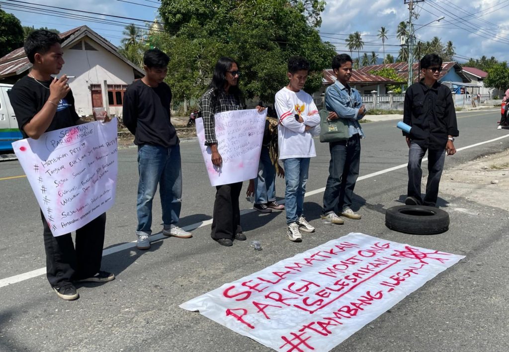 Tambang Ilegal Moutong Kebal Hukum, Aktivis: Kapolres Tebang Pilih