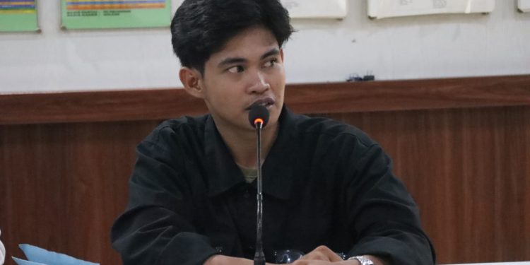 Koordinator Gerakan Muda Parimo, Hairul Anwar. (Fto; Istwa)