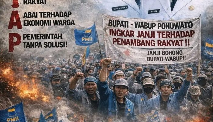 Penambang Pohuwato Kesulitan Jual Emas, PMII Pertanyakan Tagline “SIAP” Pemerintah Daerah