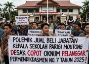 Polemik Jual Beli Jabatan Kepsek di Parigi Moutong Menguat, Gerakan Muda Desak Pencopotan Oknum dan Audit Total