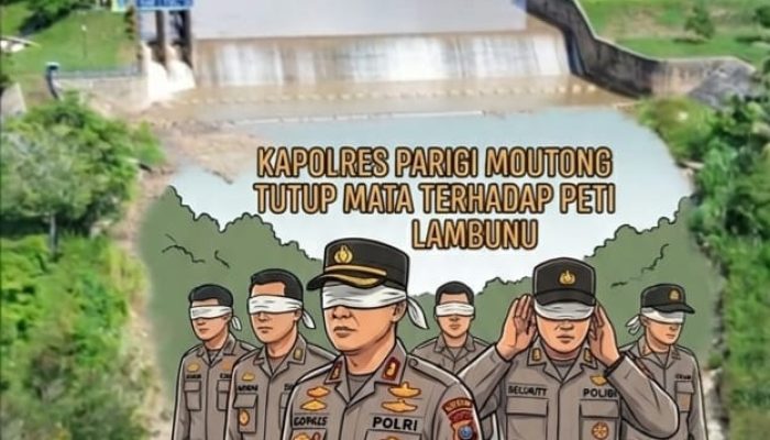 PETI Hancurkan Ikon Wisata Kecamatan Lambunu, Kapolres Parigi Moutong Dinilai Tutup Mata