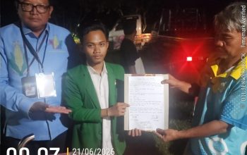 Satu Megafon, Satu Keberanian: Kabid Humas PPMPB-G Tembus Langsung ke Menteri Amran Demi Petani Popayato Barat