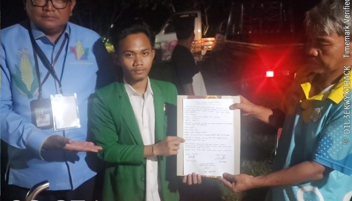Satu Megafon, Satu Keberanian: Kabid Humas PPMPB-G Tembus Langsung ke Menteri Amran Demi Petani Popayato Barat
