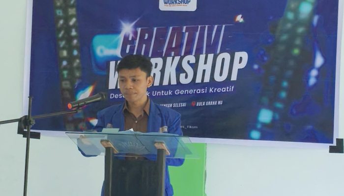 Tingkatkan Kemampuan Kreatifitas Kader, PMII Rayon Bill Gates Fikom Komisariat UNIPO Cabang Pohuwato Selenggarakan Pelatihan Desain Grafis