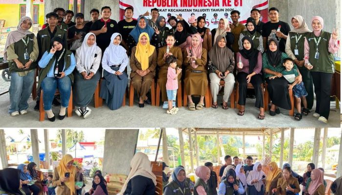 Mahasiswa KKD Universitas Muhammadiyah Gorontalo Gelar Pelatihan Pembuatan Kecap dari Air Kelapa di Desa Panca Karsa I
