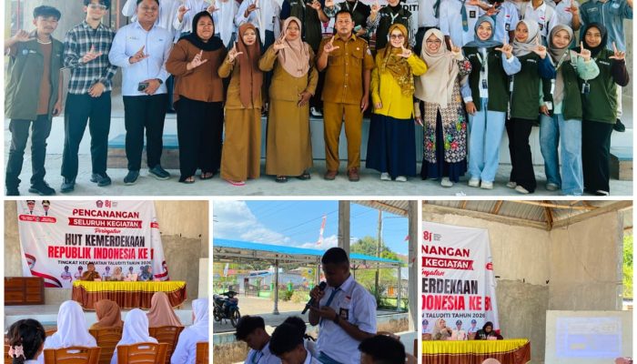 Mahasiswa KKD Universitas Muhammadiyah Gorontalo Gelar Seminar Membangun Keluarga Berkualitas di Desa Panca Karsa I