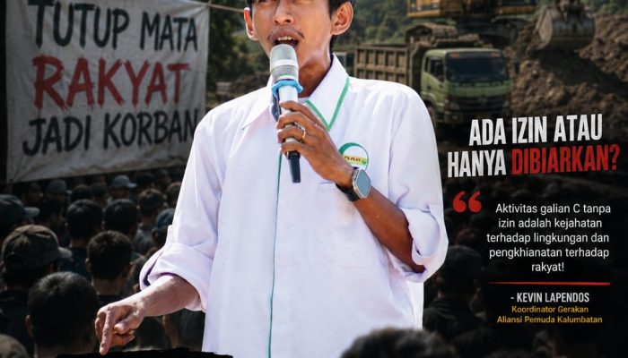 Galian Domato YT Area Totikum Selatan Disorot: “Koordinator Aliansi Pemuda Kalumbatan Tantang Pemerintah, Ada Izin atau Hanya Dibiarkan?”