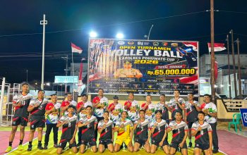 Kapolres Cup II 2026 Bergulir, Ketua KONI Pohuwato Dorong Lahirnya Atlet Voli Berprestasi