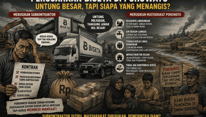Subkontraktor Fadli Salam Persoalkan Dana Rp48 Juta PT Bisetta: “Saya Tidak Pernah Terima”