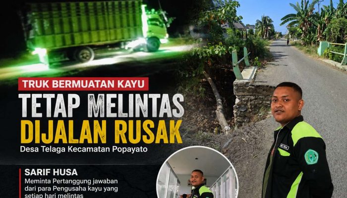 Sarif Husa Geram, Pengusaha Kayu Dinilai Enggan Perbaiki Jalan Rusak yang Setiap Hari Dilintasi