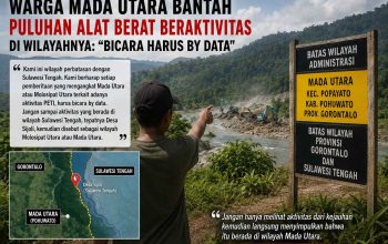 Warga Mada Utara Bantah Puluhan Alat Berat Beraktivitas di Wilayahnya: ” Bicara Harus By Data “