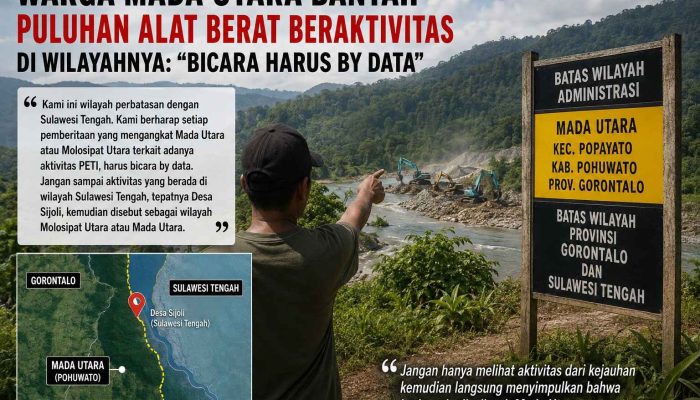 Warga Mada Utara Bantah Puluhan Alat Berat Beraktivitas di Wilayahnya: ” Bicara Harus By Data “
