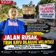 Masyarakat Desa Telaga Larang Truk Bermuatan Kayu Melintas, Desak Pengusaha Ikut Perbaiki Jalan